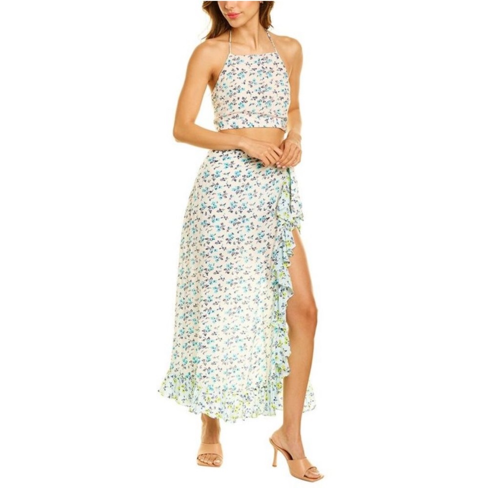 Ash & Eden 2pc Nikole Top & Maxi Skirt Set